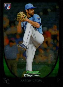 2011 Bowman Chrome #220 Aaron Crow Front