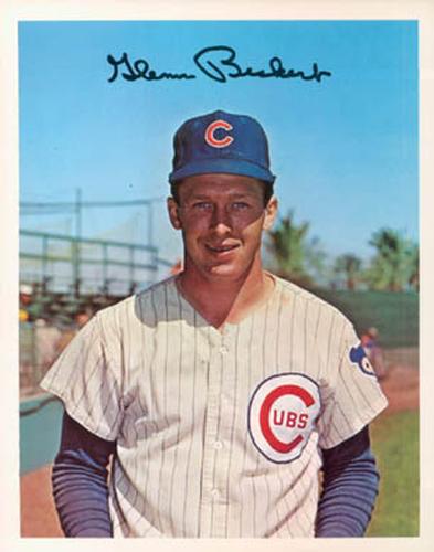 1967 Dexter Press Chicago Cubs #DT-22249C Glenn Beckert Front