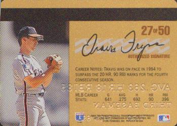 1995 Studio - Gold #27 Travis Fryman Back