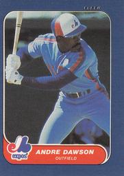 1986 Fleer Classic Miniatures #53 Andre Dawson Front