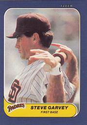 1986 Fleer Classic Miniatures #67 Steve Garvey Front