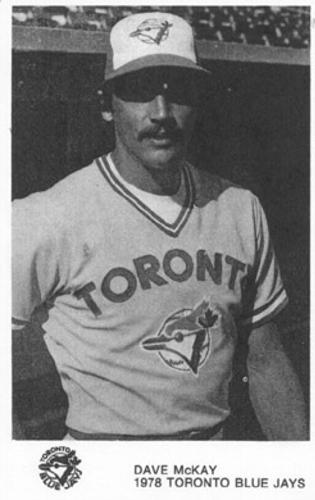 1978 Toronto Blue Jays Postcards #21 Dave McKay Front