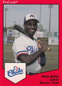 1989 ProCards Minor League Team Sets #1205 Brian McRae Front