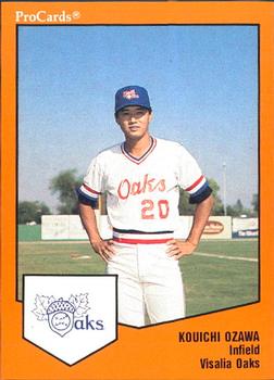 1989 ProCards Minor League Team Sets #1422 Kouichi Ozawa Front