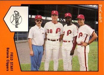 1989 ProCards Minor League Team Sets #1935 Rich Walker / Don McCormack / Tony Scott / Carlos Arroyo Front