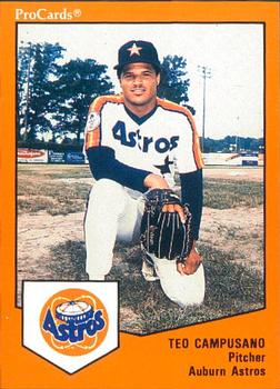 1989 ProCards Minor League Team Sets #2162 Teo Campusano Front