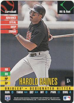 1995 Donruss Top of the Order #NNO Harold Baines Front