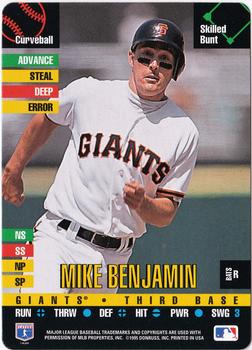 1995 Donruss Top of the Order #NNO Mike Benjamin Front