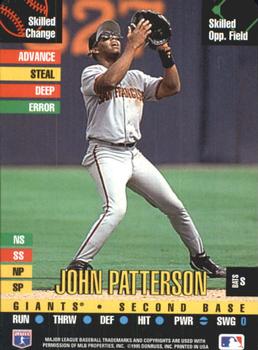 1995 Donruss Top of the Order #NNO John Patterson Front