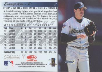 1998 Donruss Collections Donruss - Prized Collections #PC 3 Darryl Kile Back