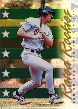 1998 Donruss Collections Donruss - Prized Collections #PC 203 Ben Grieve Front