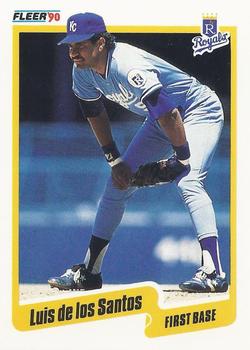 1990 Fleer Canadian #105 Luis De Los Santos Front