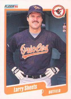 1990 Fleer Canadian #189 Larry Sheets Front