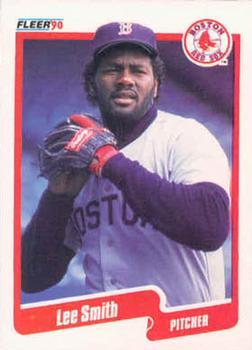 1990 Fleer Canadian #287 Lee Smith Front