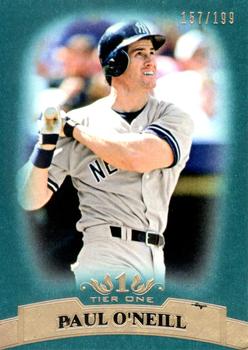 2011 Topps Tier One - Blue #21 Paul O'Neill Front