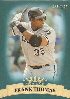 2011 Topps Tier One - Blue #35 Frank Thomas Front