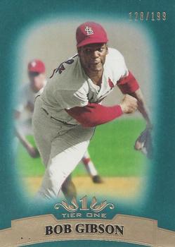 2011 Topps Tier One - Blue #45 Bob Gibson Front