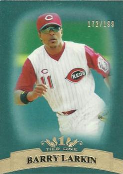 2011 Topps Tier One - Blue #81 Barry Larkin Front