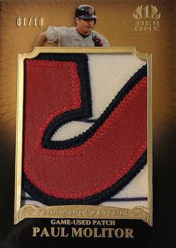 2011 Topps Tier One - Prodigious Patches #PP5 Paul Molitor Front