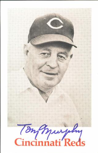 1967 Cincinnati Reds Photocards #NNO Tom Murphy Front