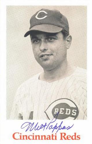 1967 Cincinnati Reds Photocards #NNO Milt Pappas Front