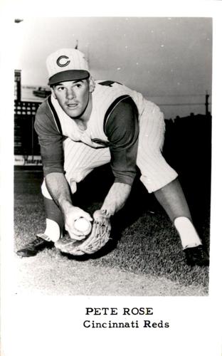 1964 Cincinnati Reds Postcards #NNO Pete Rose Front