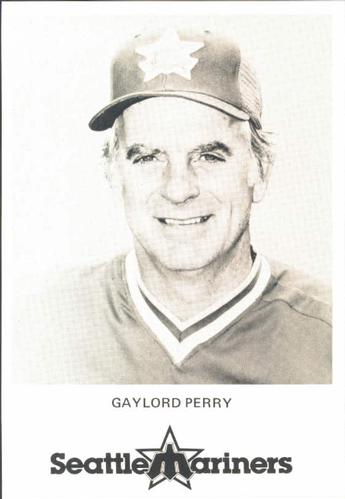 1982 Seattle Mariners Postcards #NNO Gaylord Perry Front