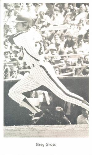 1980 Philadelphia Phillies #NNO Greg Gross Front