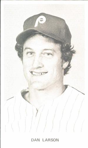 1980 Philadelphia Phillies #NNO Dan Larson Front