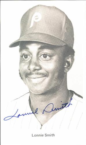 1980 Philadelphia Phillies #NNO Lonnie Smith Front