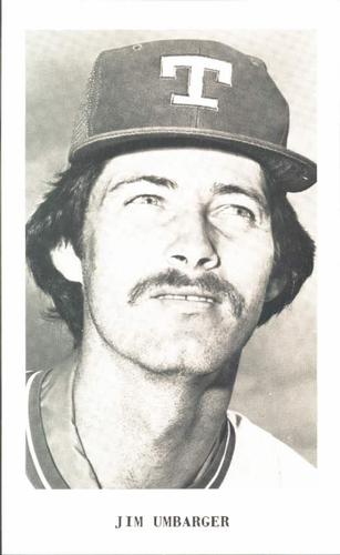 1980 Texas Rangers #NNO Jim Umbarger Front