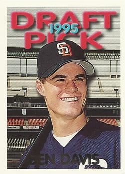 1995 Topps Traded & Rookies #74T Ben Davis Front