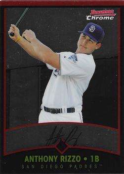 2011 Bowman Chrome #BCT3 Anthony Rizzo Front