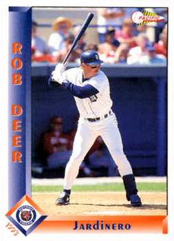 1993 Pacific Spanish #106 Rob Deer Front