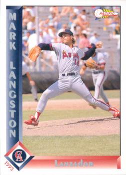 1993 Pacific Spanish #48 Mark Langston Front