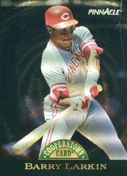 1993 Pinnacle Cooperstown - Dufex #26 Barry Larkin Front