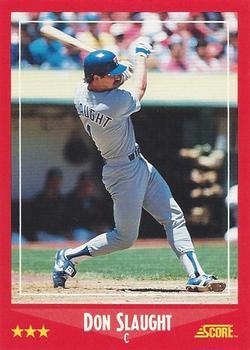 1988 Score - Glossy #268 Don Slaught Front