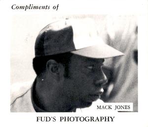 1969 Fud's Photography Montreal Expos #NNO Mack Jones Front
