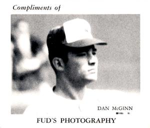 1969 Fud's Photography Montreal Expos #NNO Dan McGinn Front