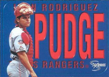 1998 SkyBox Dugout Axcess #140 Ivan Rodriguez Front