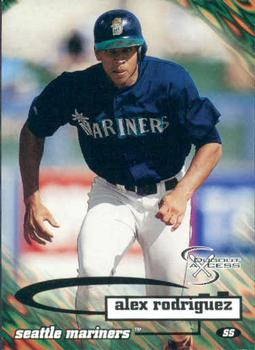 1998 SkyBox Dugout Axcess #81 Alex Rodriguez Front