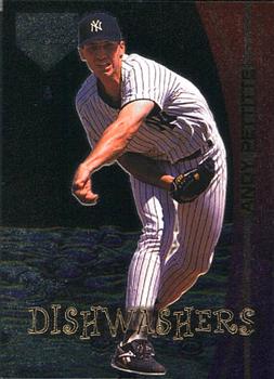 1998 SkyBox Dugout Axcess - Dishwashers #D9 Andy Pettitte Front