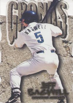 1998 SkyBox Dugout Axcess - Gronks #1G Jeff Bagwell Front