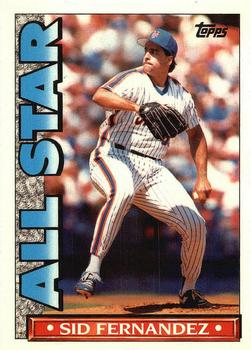 1990 Topps TV All-Stars #61 Sid Fernandez Front