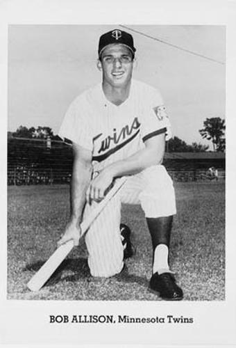 1965 Jay Publishing Minnesota Twins #NNO Bob Allison Front