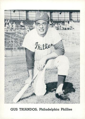 1965 Jay Publishing Philadelphia Phillies #NNO Gus Triandos Front