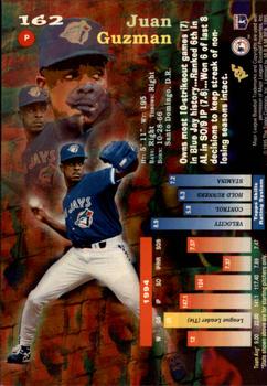 1995 Stadium Club - Super Team World Series #162 Juan Guzman Back