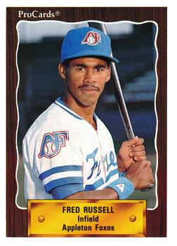 1990 CMC #698 Fred Russell Front
