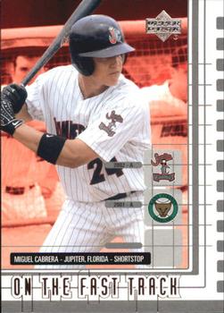 2002 Upper Deck Minor League #216 Miguel Cabrera Front