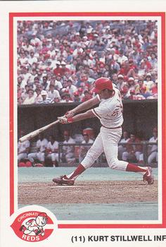 1986 Texas Gold Cincinnati Reds #NNO Kurt Stillwell Front